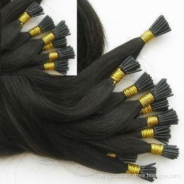 Factory Price 100% Human Remy I-tip Prebonded Hair Extension